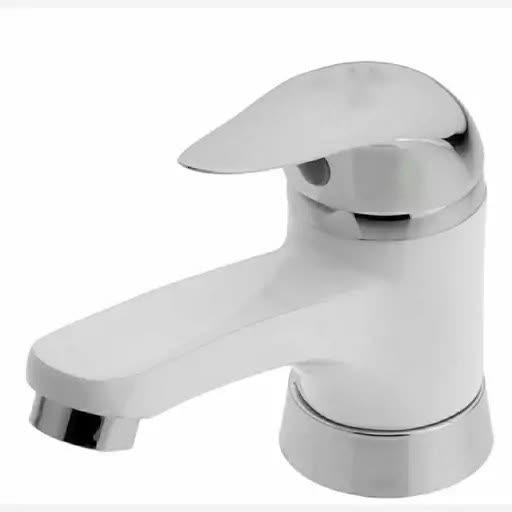 E95OriCHjCnz23QAwMw4zDRBB6ztkK635Y7nfudBzNrMqUEMmB.jpg_512X512X70 شیر روشویی اردکی سفید کروم ویان - تصویر 1
